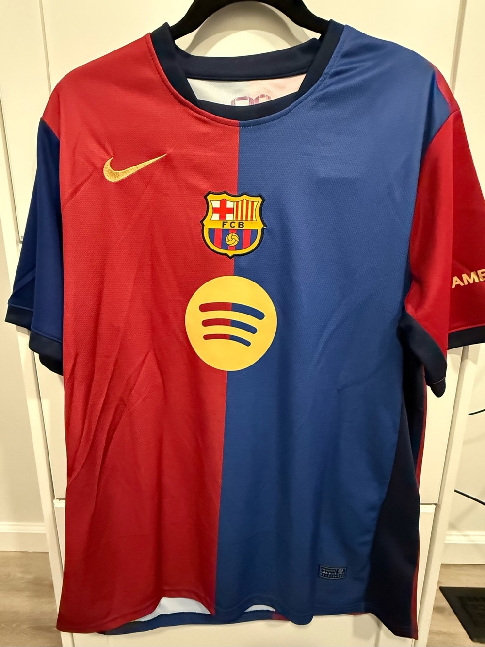 Lamine Yamal Barcelona 2024-25 Nike Soccer Jersey